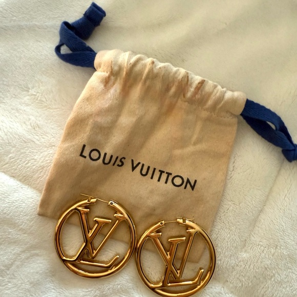 Louis Vuitton hoops - Picture 1 of 1